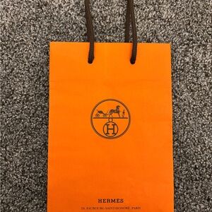 Orange Shopping Bag